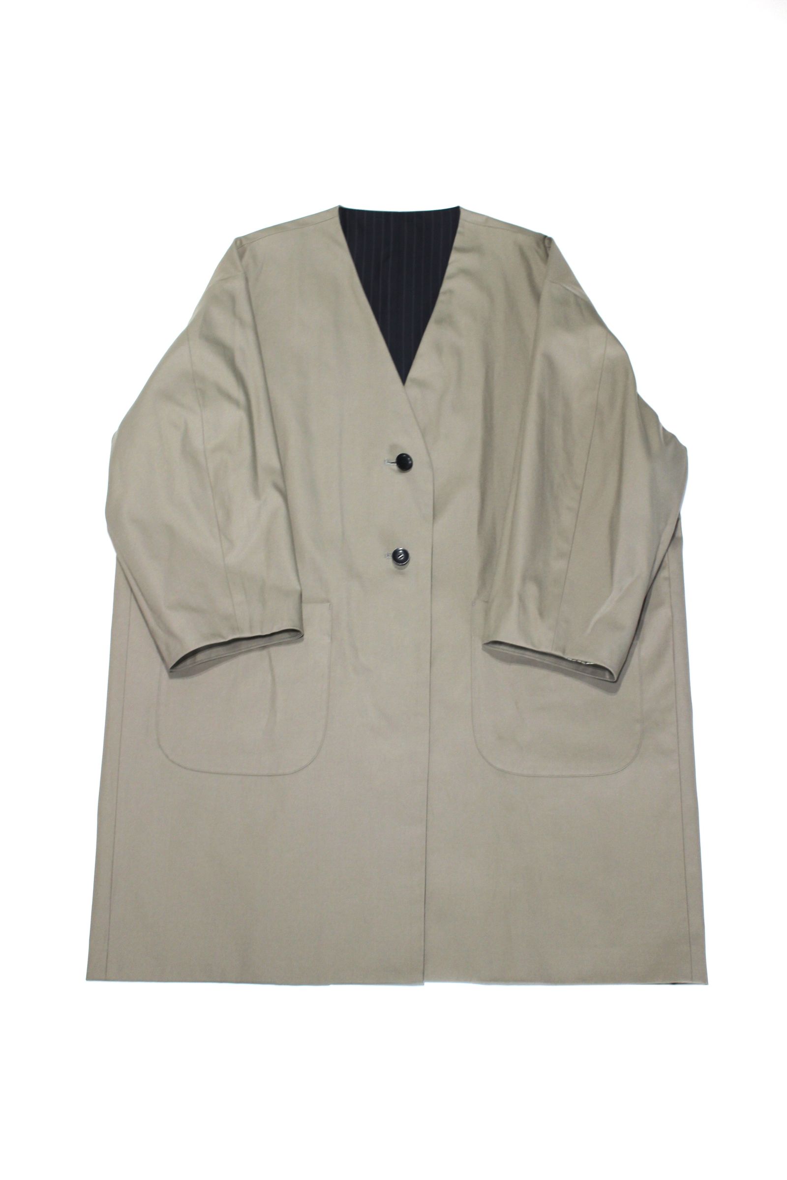 my beautiful landlet - HIGH DENSITY GABA REVERSIBLE COAT