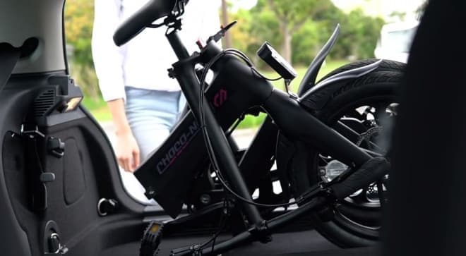 折り畳み電動アシスト自転車「CHOCO-NORI」 － 国内電動バイクメーカー