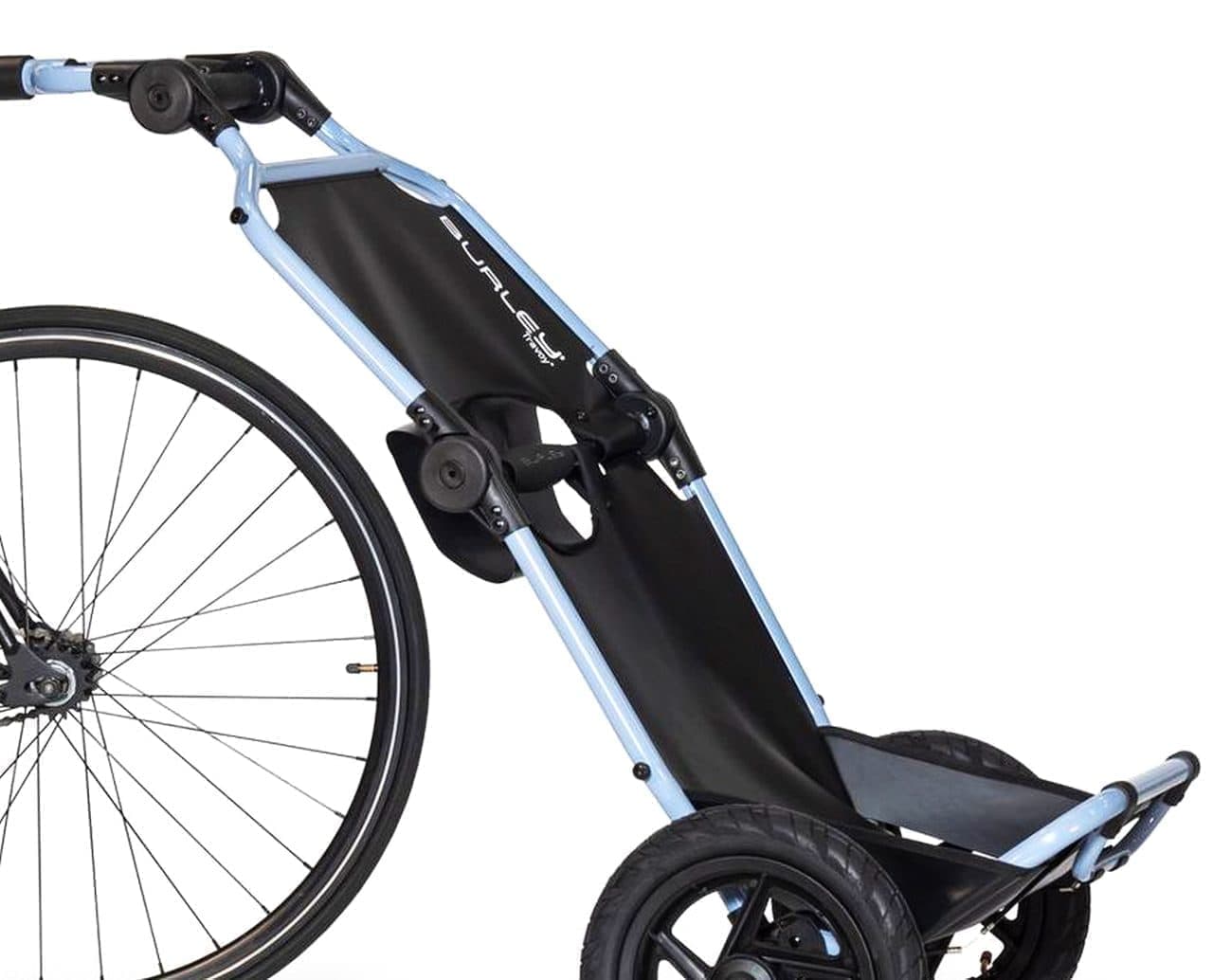 シートポストに装着するだけ！―自転車用トレーラー 「トラボーイV2