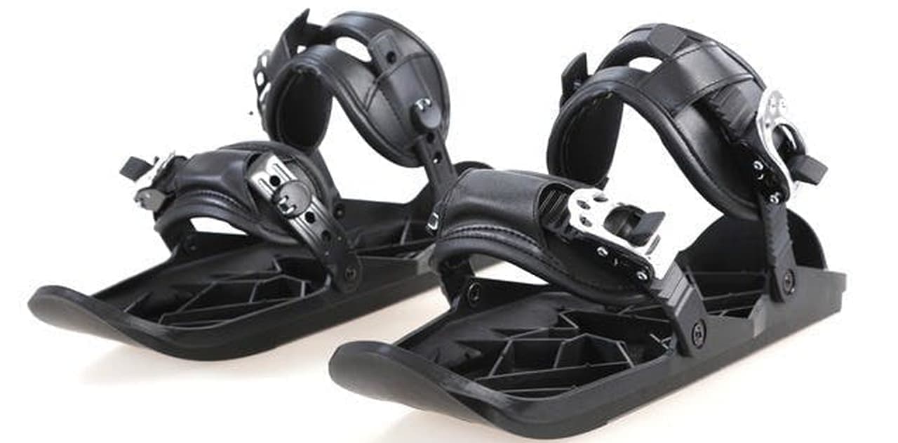 スキー場でスケート ― 新感覚スノースポーツ用ギア「Snowfeet（スノー