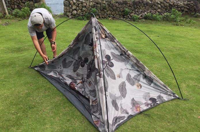 注目の新メーカー「ZEROGRAM/ゼログラム」のテントを張ってみた | CAMP