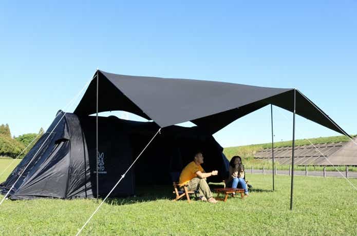 豪華10点】DODカマボコテント2＋32本ペグ＆強化ポール変更“すぐ使え