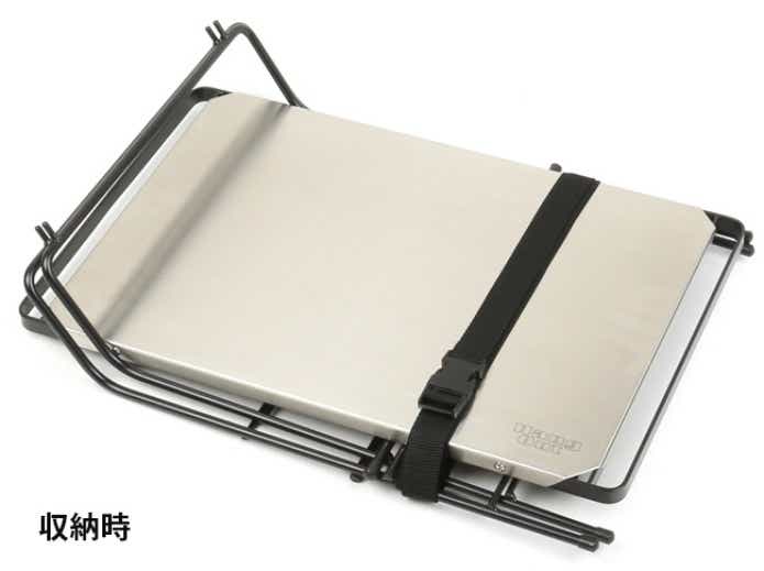 焚き火用テーブルの最適解！？ハングアウトの「ステンレストップ版