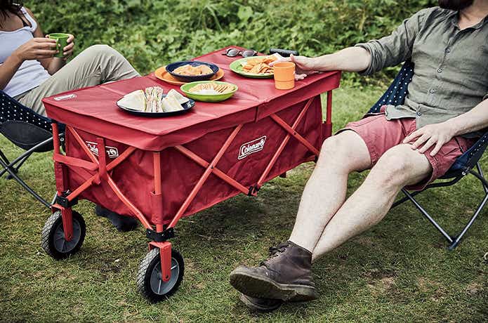 Coleman コールマン アルミピクニックテーブル チェア 4人掛け