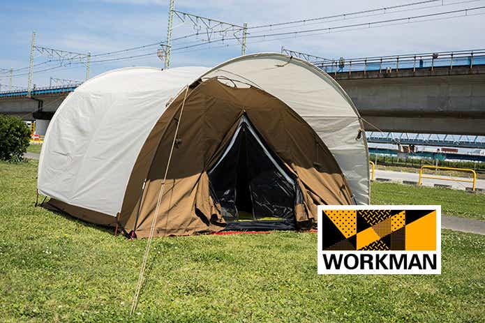 ワークマン初大型TCテント】3wayの不思議デザインは迷走か名作か