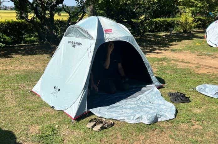 設営レビュー！】コールマン クイックアップIGシェード＋を実際に使っ