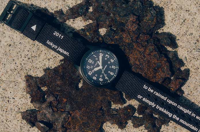 TIMEX × and wanderコラボ版「NORTH FIELD POST SOLAR」で時を刻め
