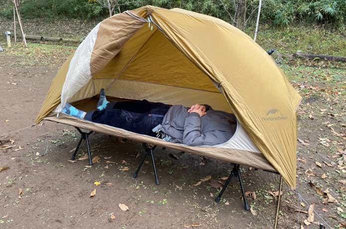 設営レビュー！】Naturehike ワンタッチテント コットテントを実際に