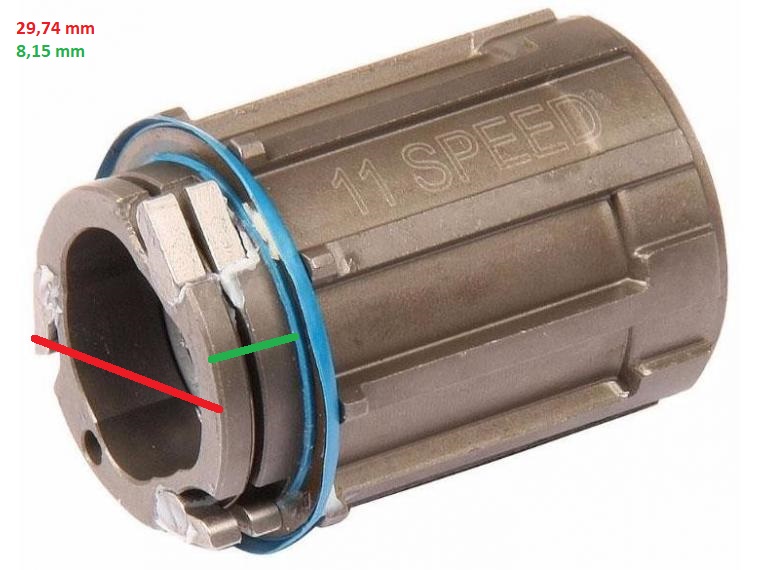 Fulcrum Freehub Body 11-speed RS-120