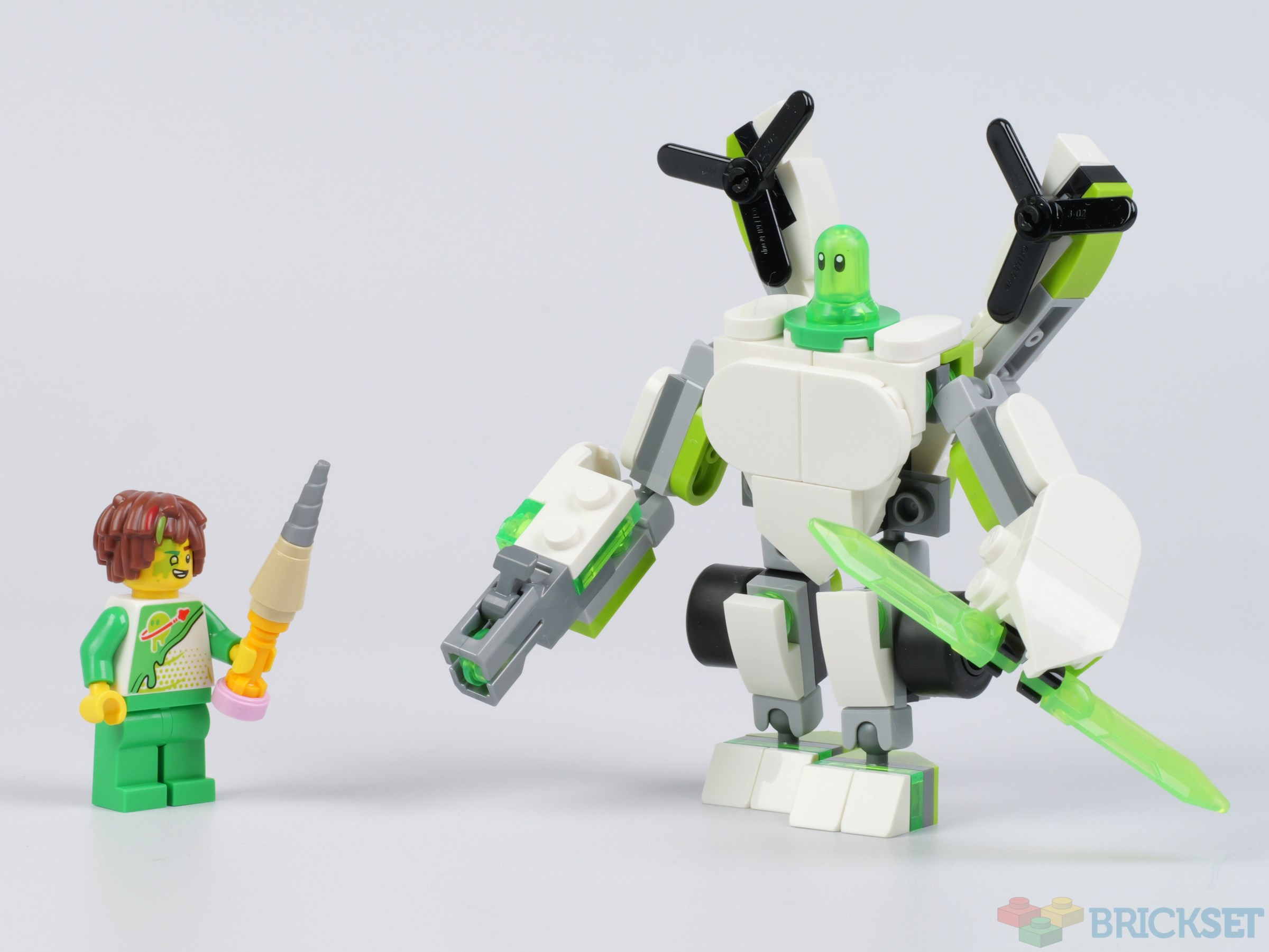 Quick look: 71487 Z-Blob's Robot and Vehicle Adventures | Brickset