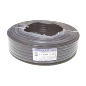VVF2.0×3C×100mコゲチャ (カワイ電線)｜3心｜電線(ケーブル)｜電材堂