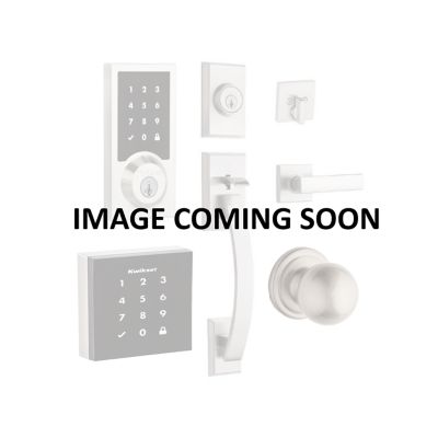 Satin Nickel San Clemente Handleset - Deadbolt Keyed One Side