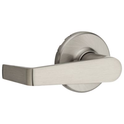 Satin Nickel Kingston Lever - Light Commercial - Hall/Closet | Kwikset