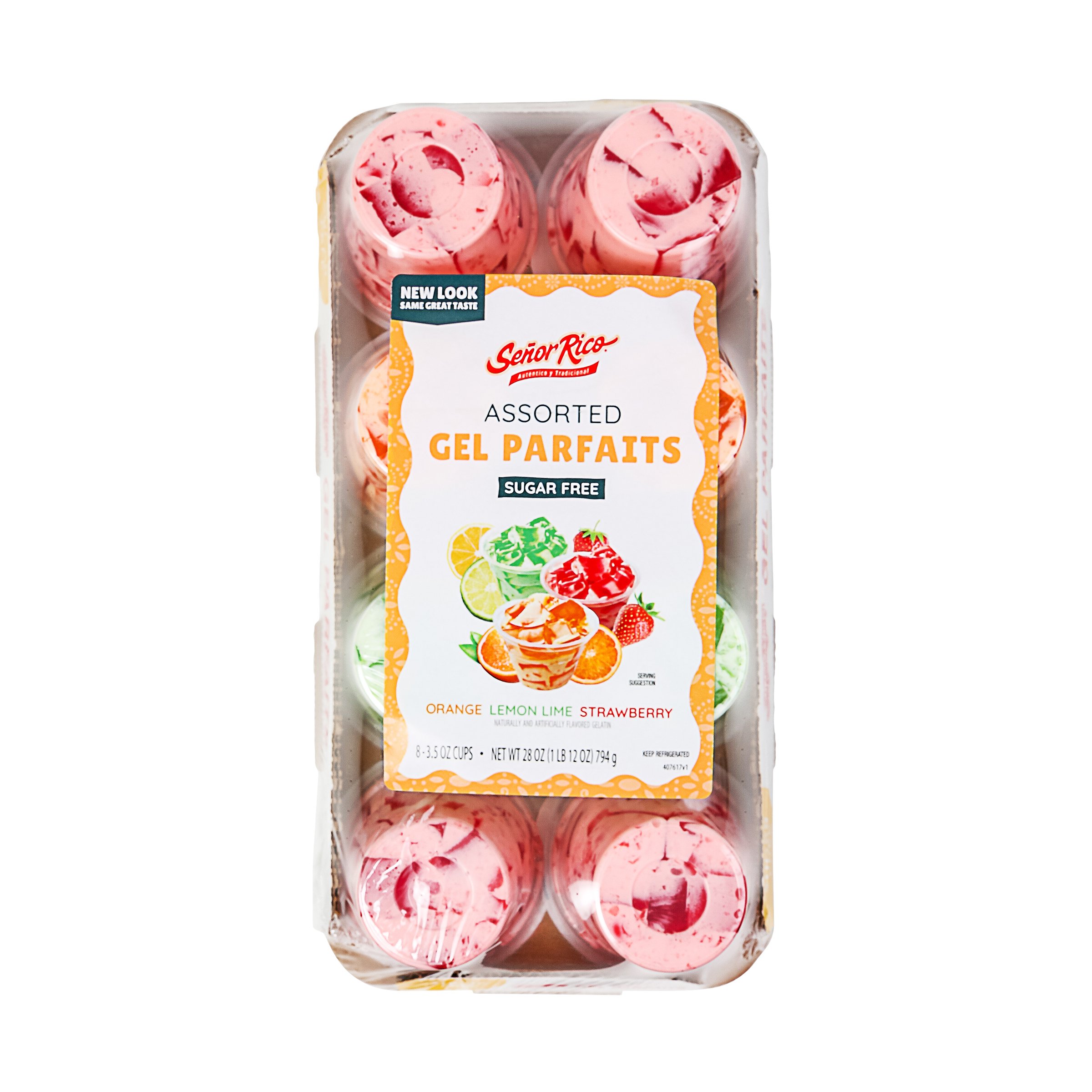 Senor Rico Gel Snacks - Assorted Flavors, 8 ct, 28 oz | Joe V's