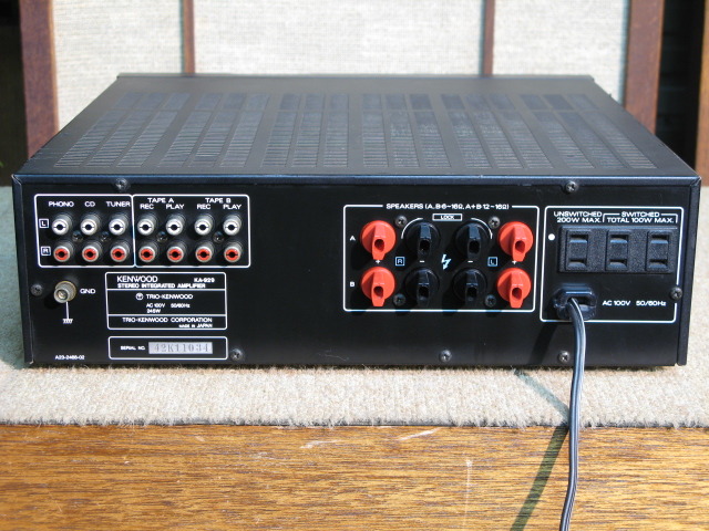 KA-929 KENWOOD - 中古オーディオ 高価買取・販売 ハイファイ堂