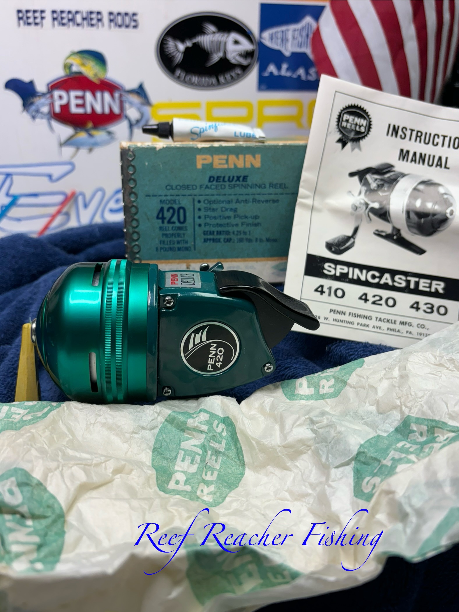 Penn 420 Deluxe - Reel Talk - ORCA