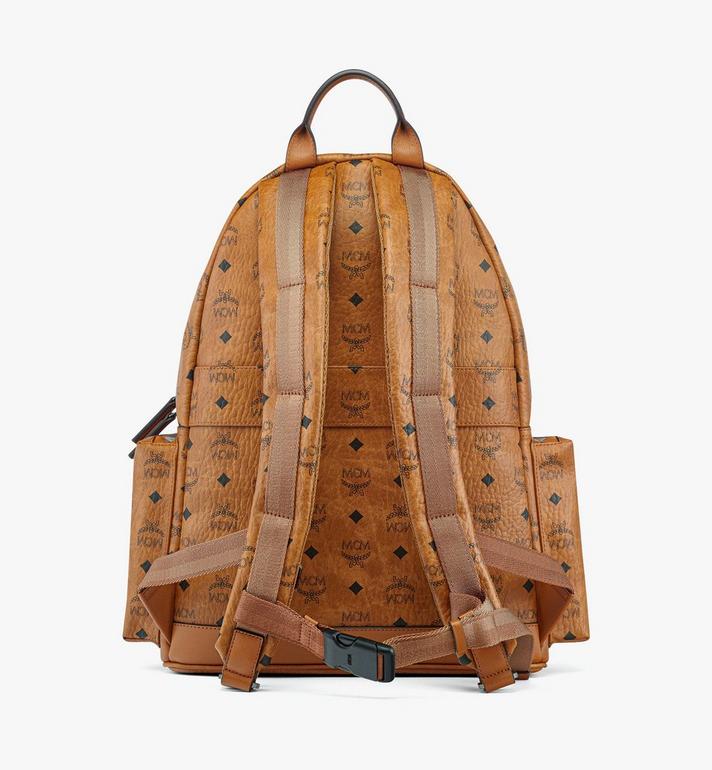 Medium Stark Backpack in Visetos コニャック | MCM ®JP