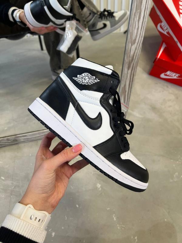 Кроссовки nike jordan 1 high black — цена 2900 грн в каталоге