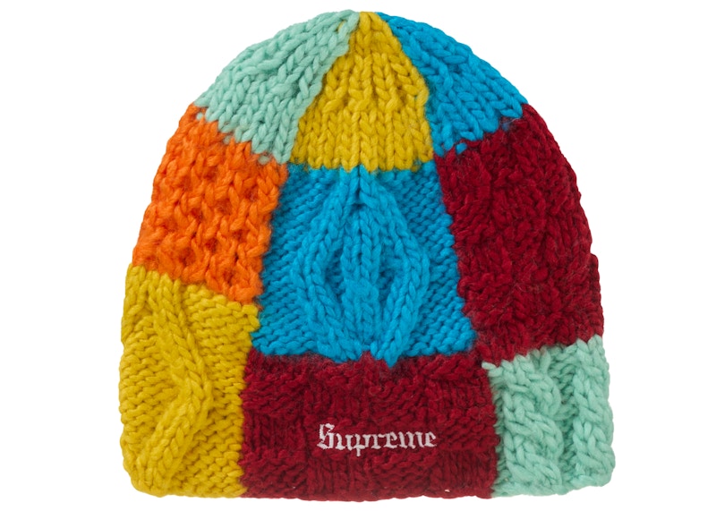 Supreme Block Knit Beanie Multicolor - SS25 - US