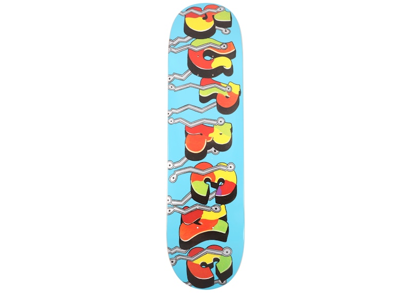 Supreme Blade Whole Car Skateboard Deck Blue - FW16 - JP