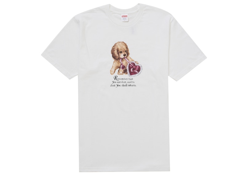 トップス Supreme Dust Tee Cardinal S Supreme Dust Tee (FW25) -