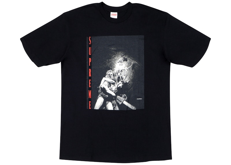 Supreme Horror Tee Black Men's - FW17 - US