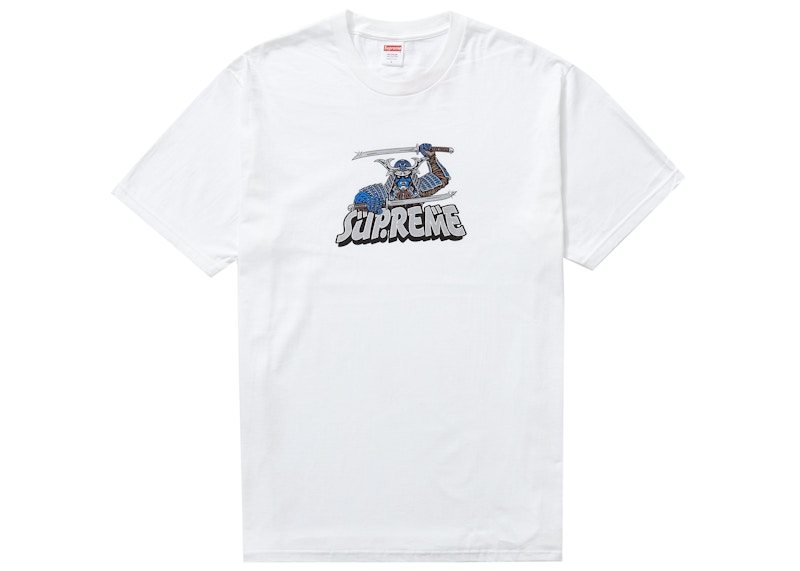 Supreme Samurai Tee White Men's - FW21 - US