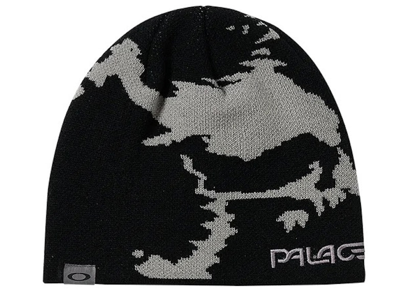 Palace x Oakley Beanie Black/Grey - SS23 - TW