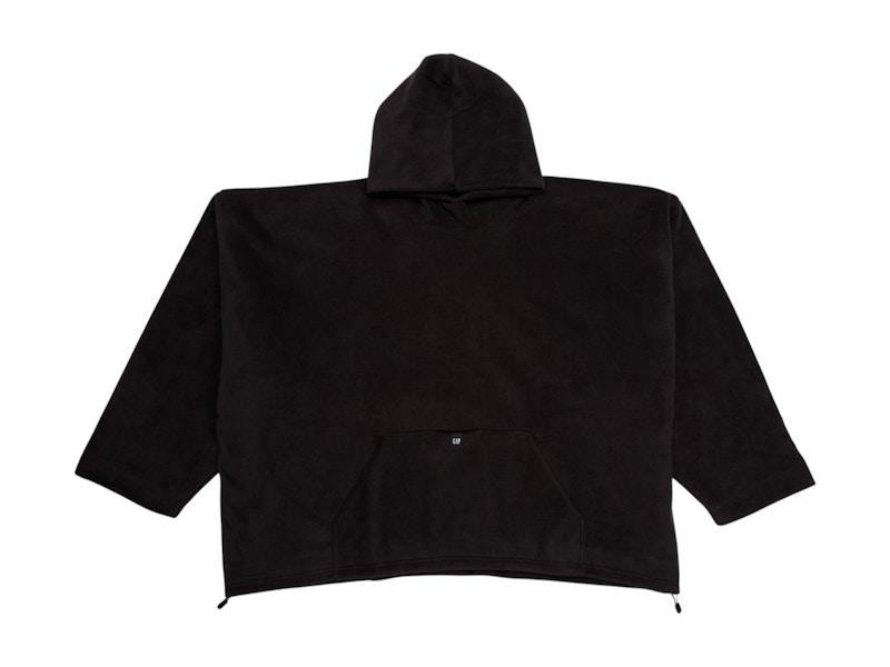Yeezy Gap Polar Fleece Padded Hoodie Black - US