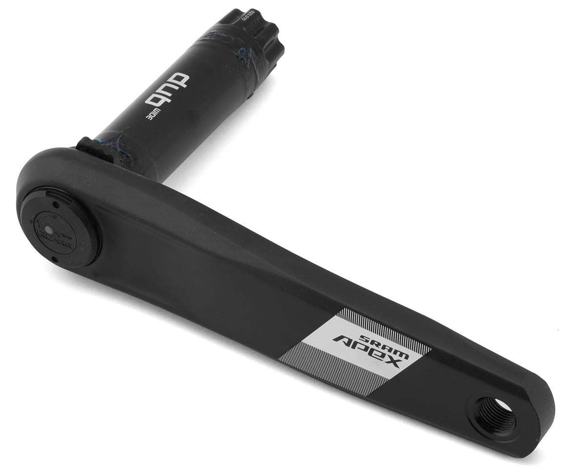SRAM Apex AXS Crankarm Power Meter Upgrade (Black) (DUB Spindle
