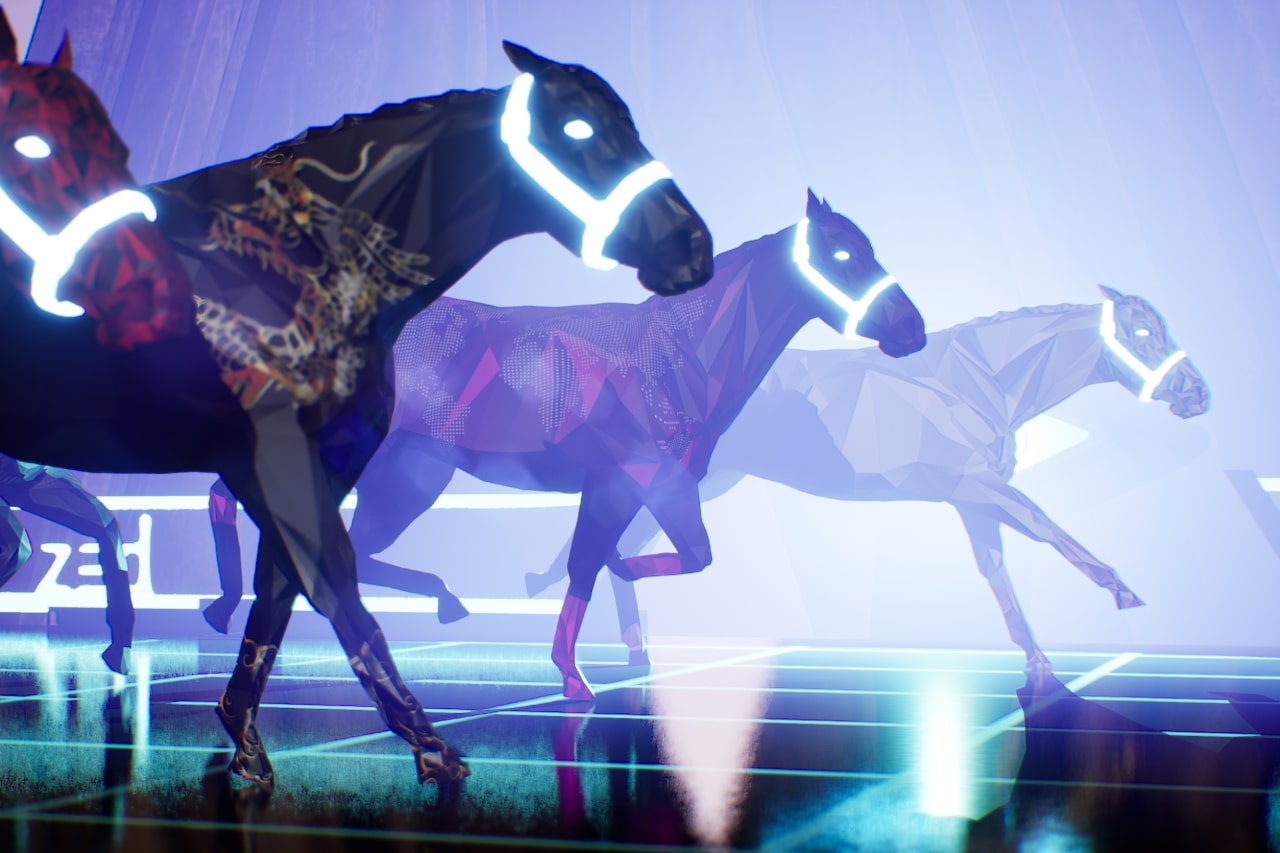 クリスタル Running Horse クリスタル Running Horse クリスタル