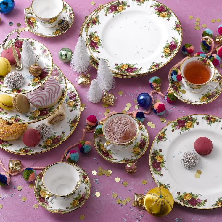 Royal Albert, Old Country Roses Salad Plate, Set of 4 | Zola