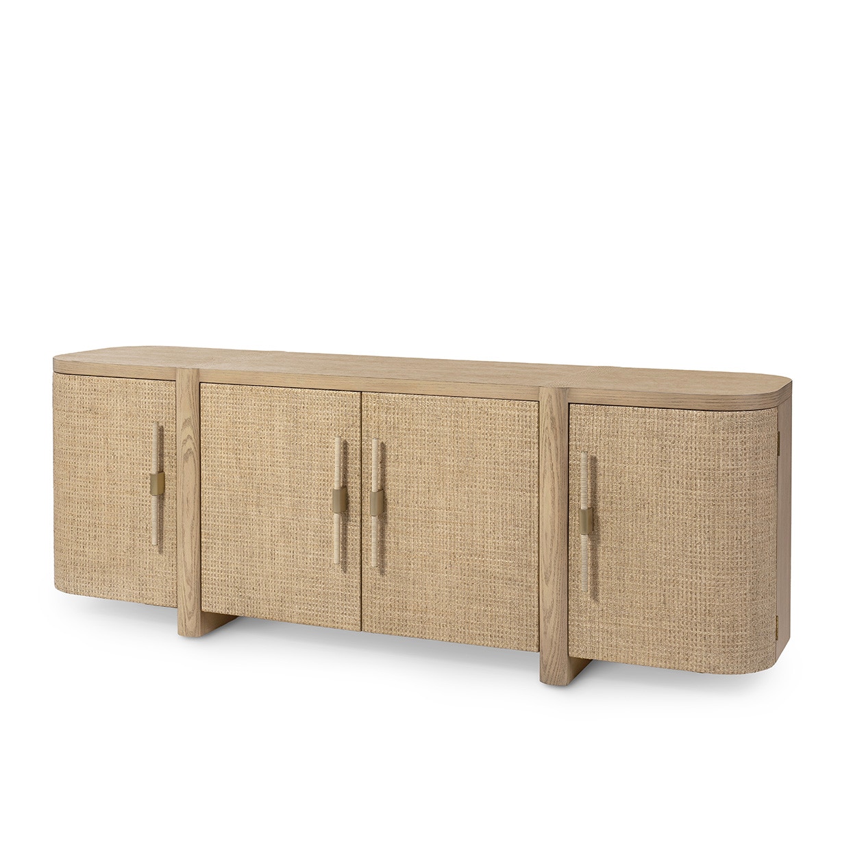 Palecek Living Room ZOEY NATURAL OAK SIDEBOARD 7387-96