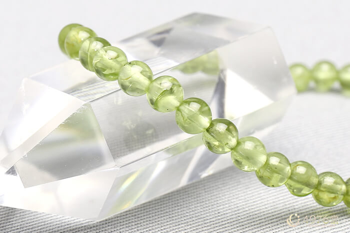 ペリドット ブレスレット 4mm ｜ 天然石通販の4976堂