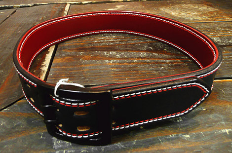 SAMURAI JEANS A106HS カウハイドダブルカラーステッチベルト | Lua-Blog