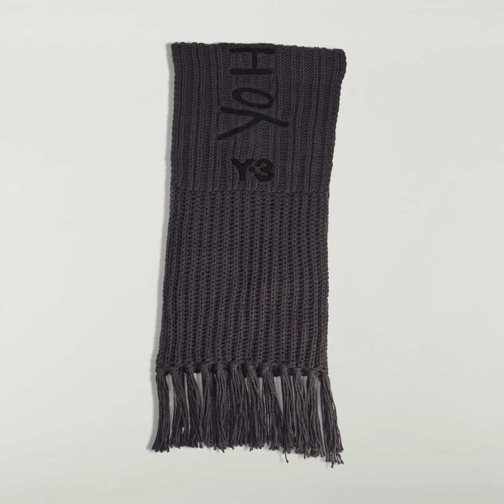 Y-3 CHUNKY KNIT SCARF Y-3│Y-3 ワイスリー