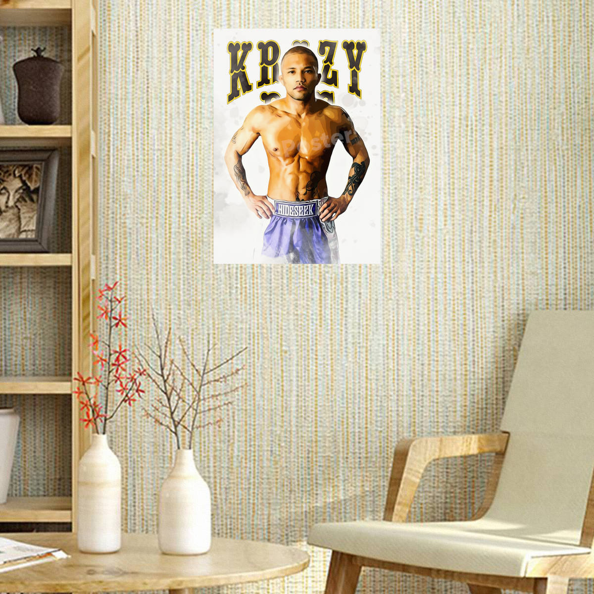 山本KID ポスター 絵 ステッカー krazy bee プロフ必須 山本KID