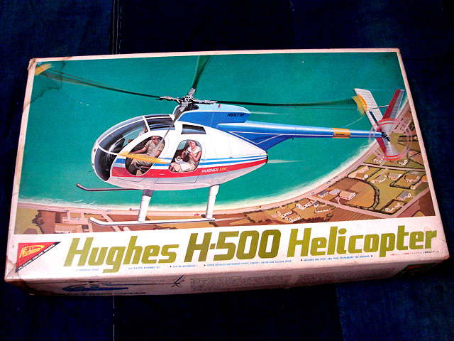 ニチモ 1/20 ヒューズ H-500 ヘリコプター 難あり ニチモ 1⁄20