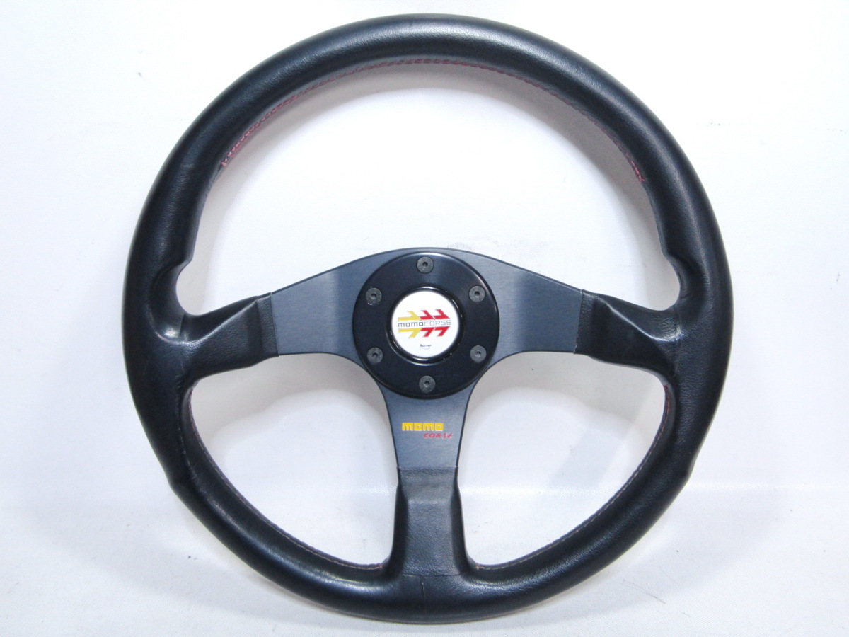 momo コルセ35π当時物 momo コルセ35π当時物 MOMO ステアリング φ 35