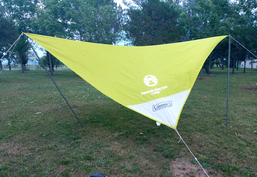 コールマン サンシェードウイングタープ スカイブルー 170T16850J