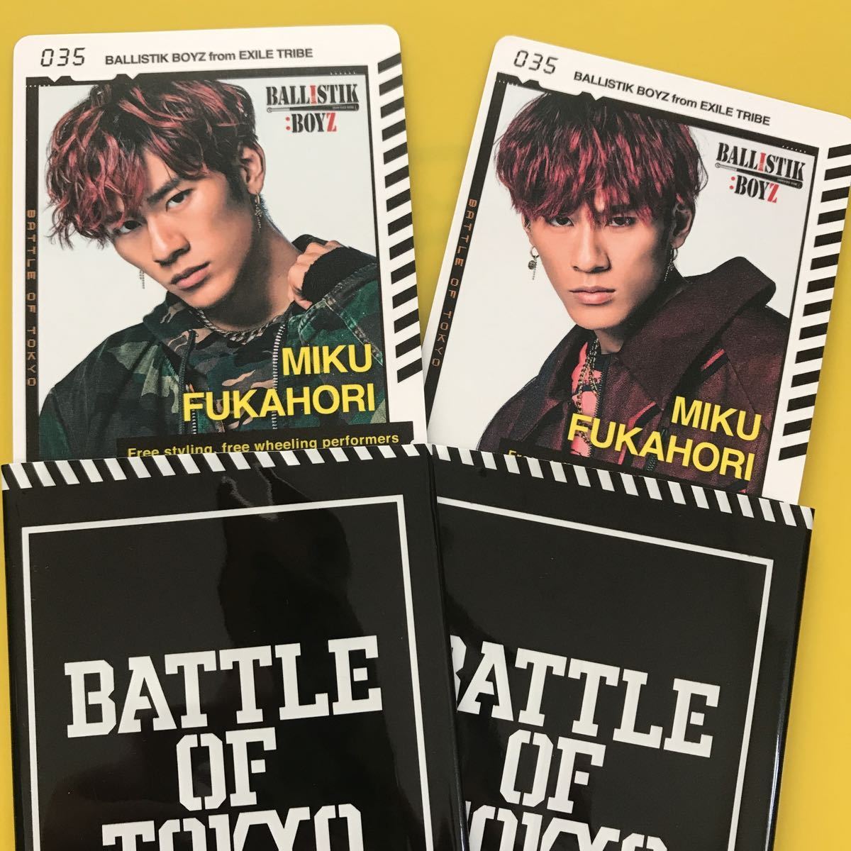 千社札 深堀未来 コンプセット BALLISTIKBOYS BOT 深堀未来 千社札