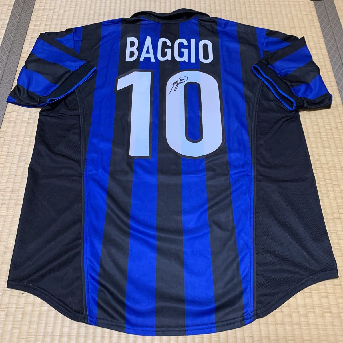 ロベルトバッジョ 直筆サイン入りバッグ ユニホーム セット 超レア