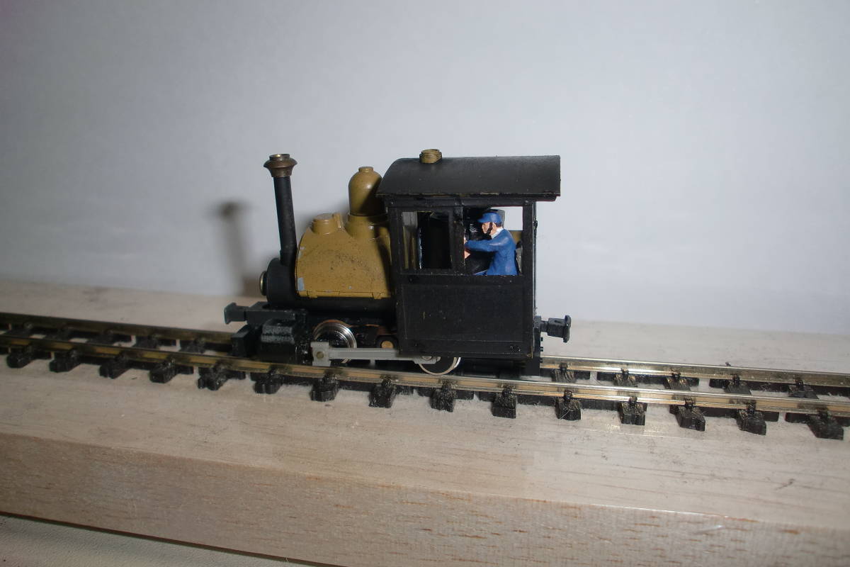 JOE WORKS】ポーター蒸気機関車 亀の子号 ナローゲージ模型 箱付 乗工