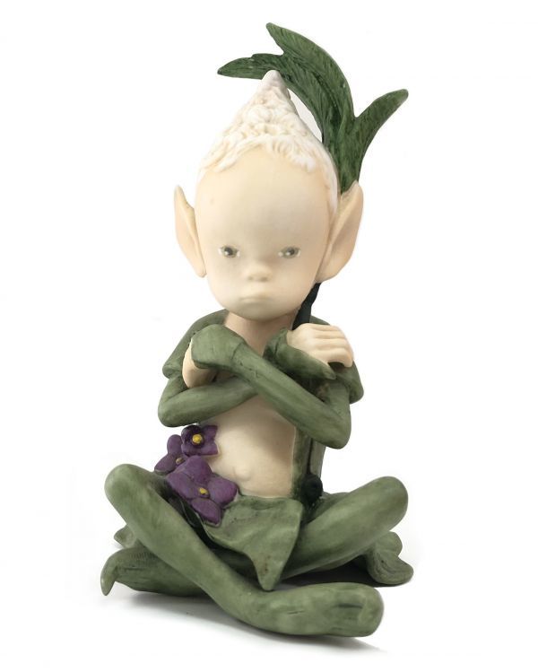 最終値下げ】【希少】 与勇輝 妖精の陶器フィギュア 人形 ニングル