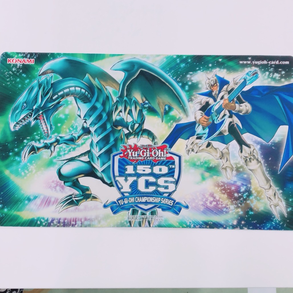 遊戯王 青眼の白龍&ドラゴン目覚めの旋律 プレイマット 未開封 公式