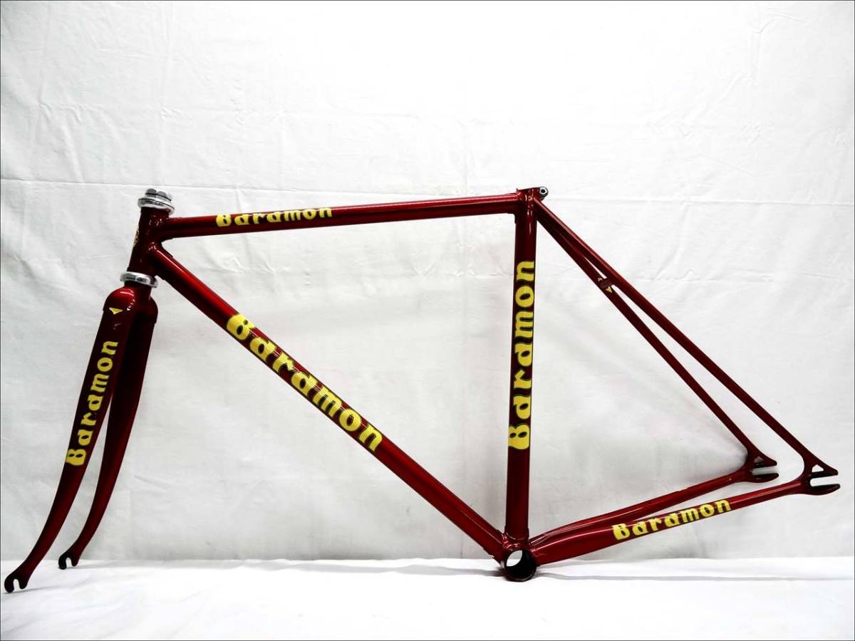 美品】バラモン パープル ピストフレーム 競輪 NJS 美品】バラモン