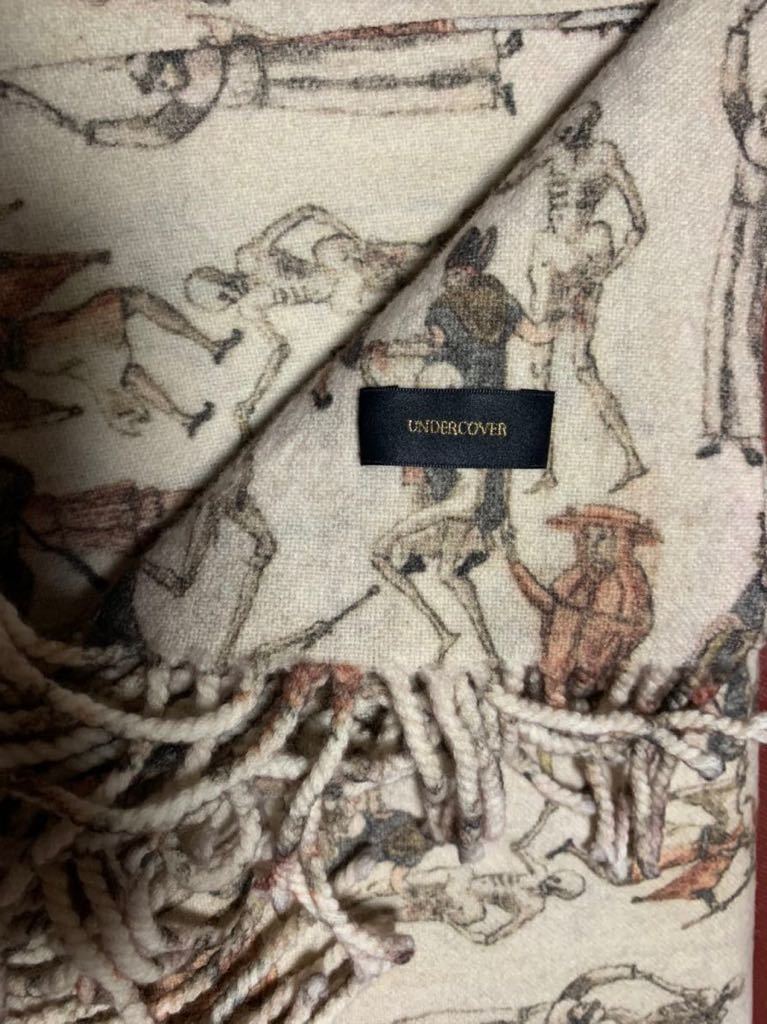 Cona UNDERCOVER『死の舞踏 最高級ウール 大判ストール』 UNDERCOVER