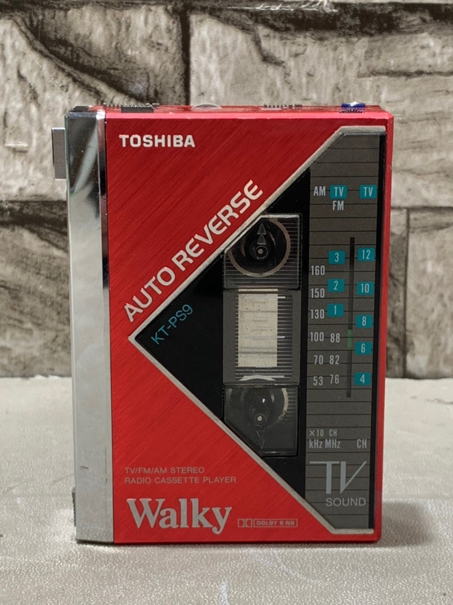 メンテ済み】カセットプレイヤー TOSHIBA（東芝） KT-20P 昭和レトロ
