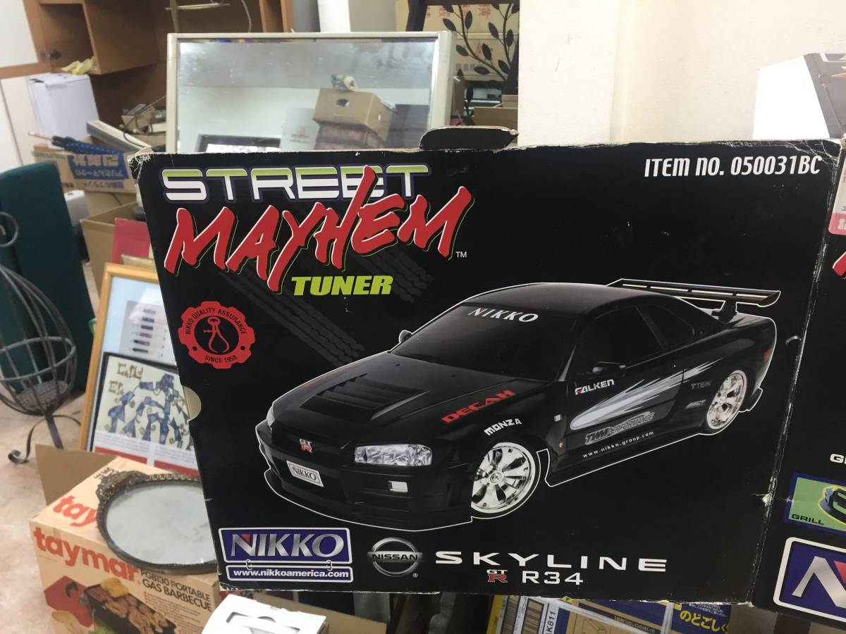 特大nikko R34 GTR 1/5 全長80センチ ラジコン Yahoo!オークション