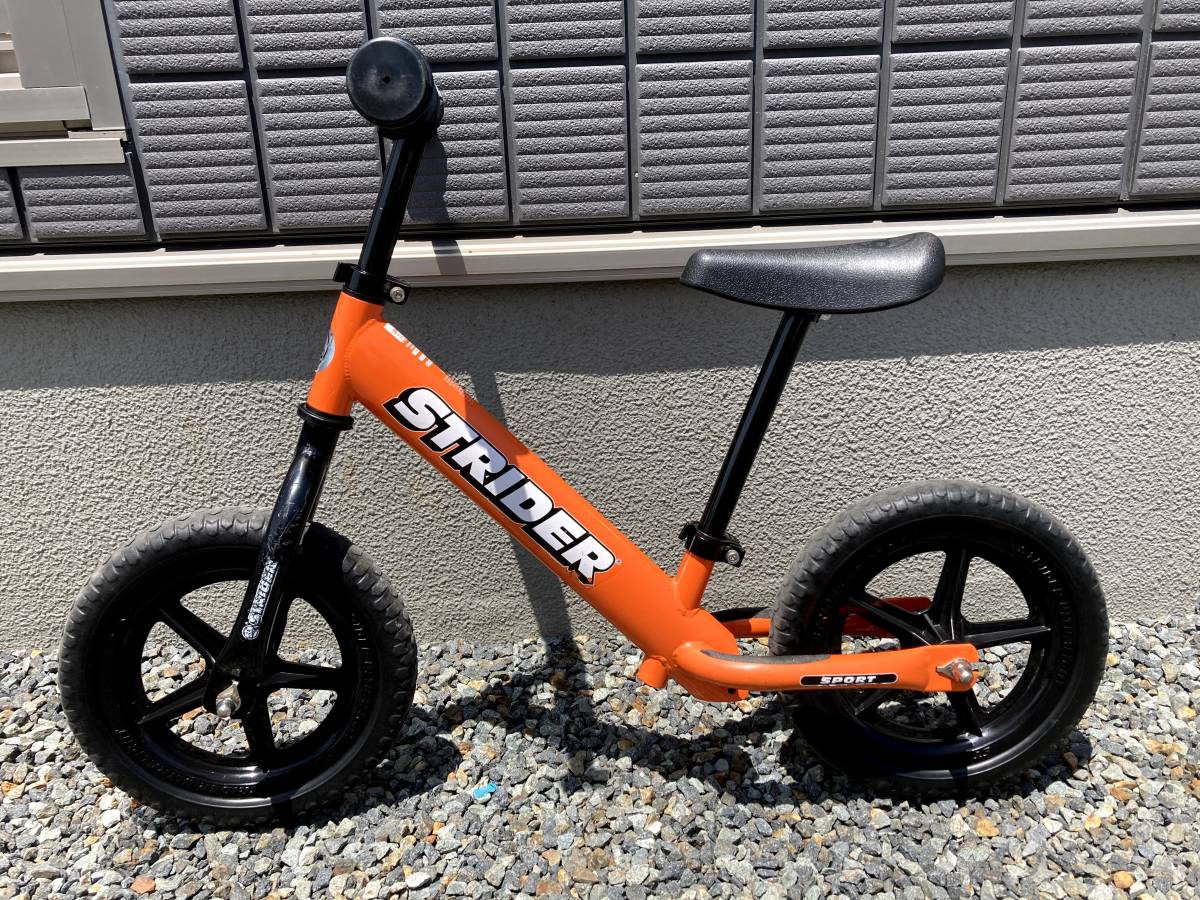 STRIDER ストライダースポーツオレンジ12インチキックバイク